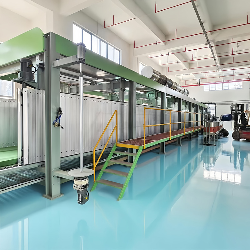 خط الإنتاج المستمر للإسفنج CNC & آلة الرغوة الأفقية الآلية لتصنيع المراتب