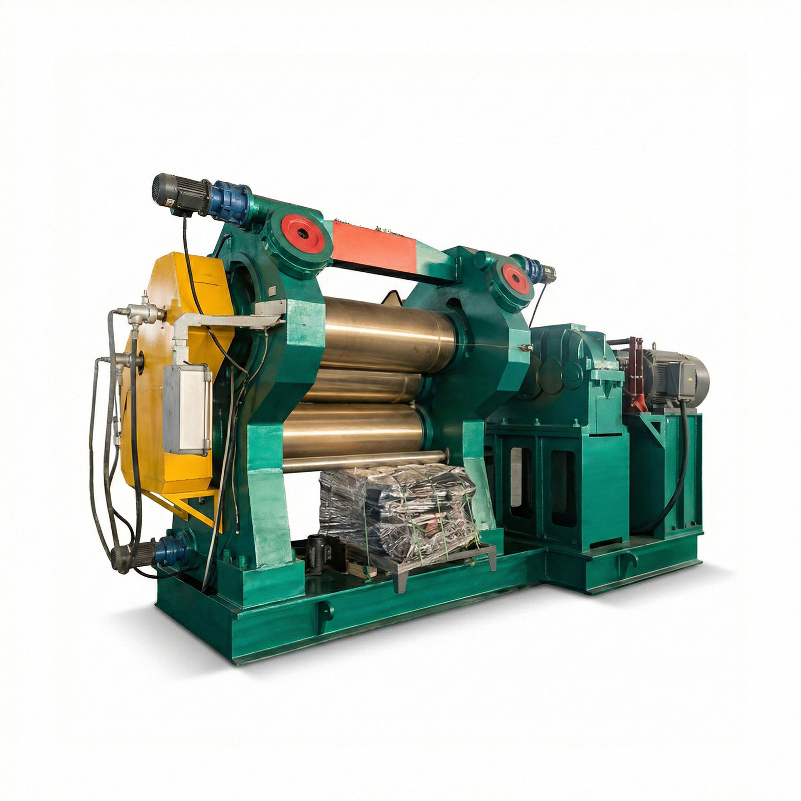 آلة كالندر بأربعة بكرات