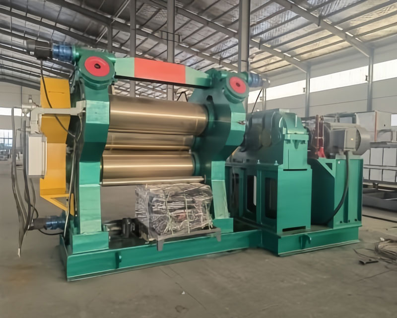 آلة كالندر بأربعة بكرات